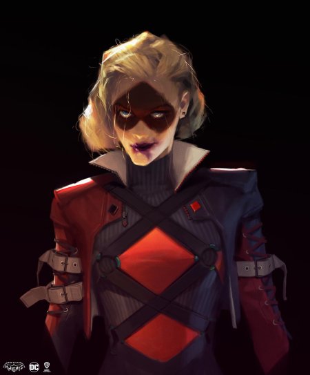 Харли квинн готэм кнайт