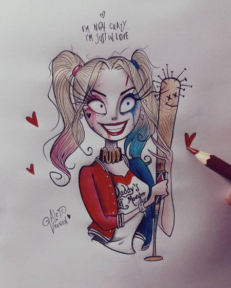 Харли Квин Тима Бертона