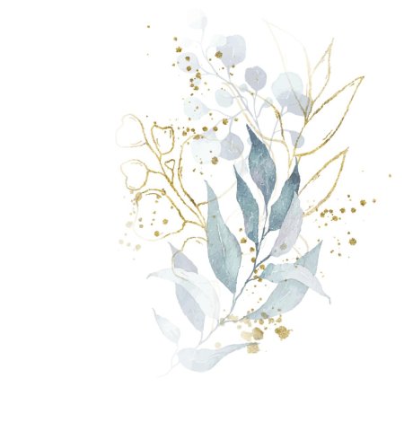 Акварельные веточки