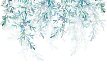 Акварельная роспись стен