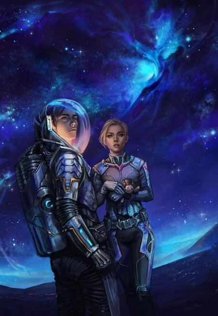 Космическая девушка