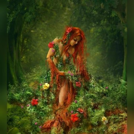 Дриада Лесная нимфа мифология