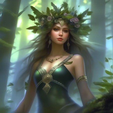 Лесные нимфы картины