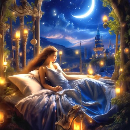 Волшебная ночь месяц