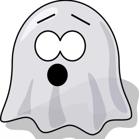 Мультяшное привидение
