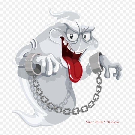 Приведение на прозрачном фоне