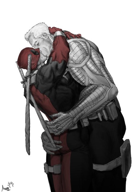 Дэдпул Кейбл и колосс