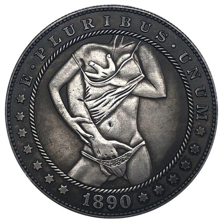 Девушка с монетами