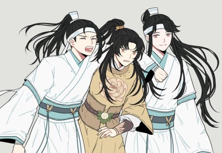 Цзинь Лин и Лань сы Чжуй