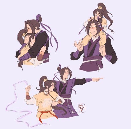 Цзян Чэн и Цзинь Лин