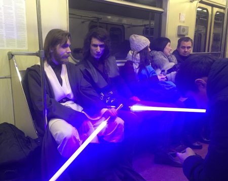 Саберфайтинг в Москве