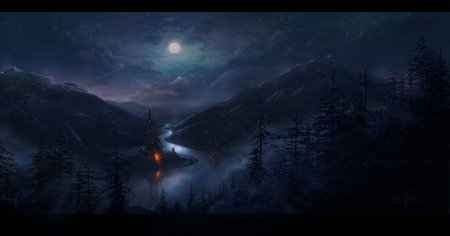 Мрачный пейзаж