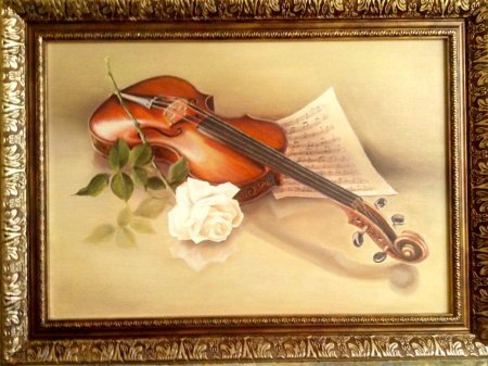 Петров Водкин натюрморт со скрипкой