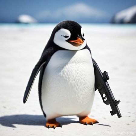 Мультяшные пингвины