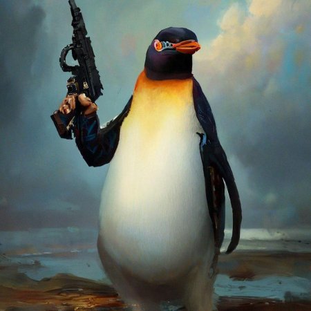 Королевские пингвины