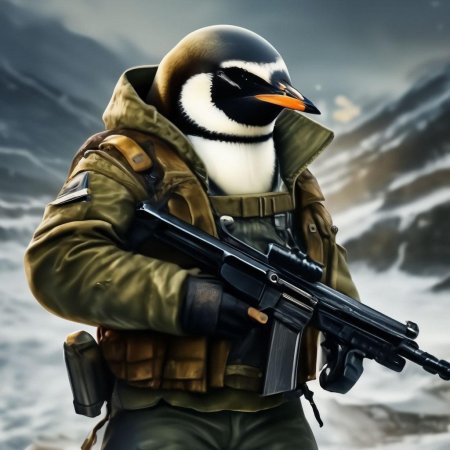 Пингвин из игры чикинга