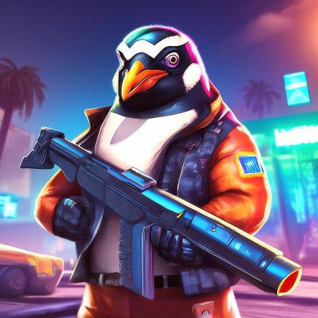 Пингвин в очках