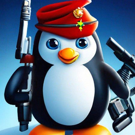 Пингвин в очках