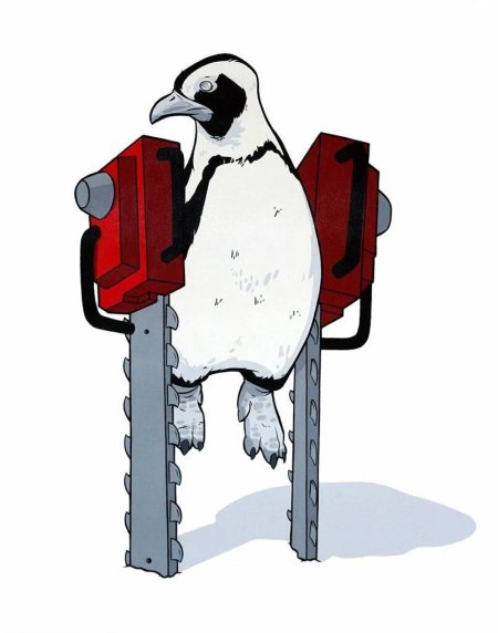 Пингвин с бензопилой