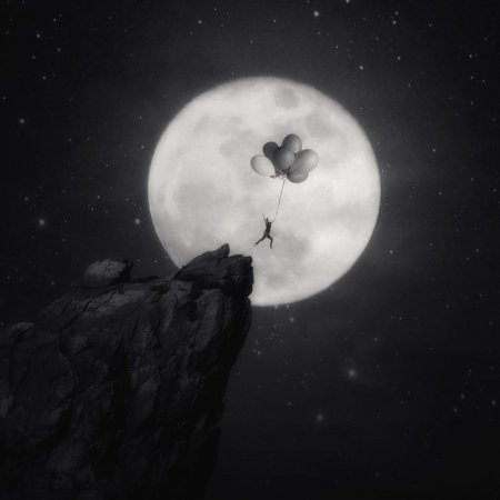 Полнолуние арт