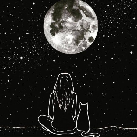 Луна арт