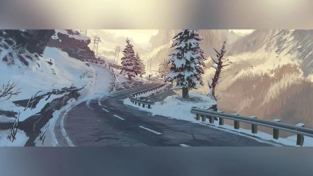 Дорога зима арт