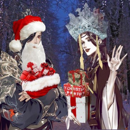 Аниме дед мороз