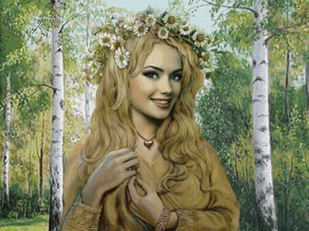 Берегиня Славянская богиня береза