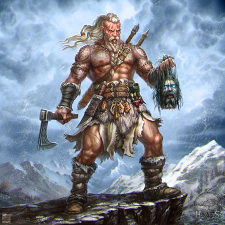 Скандинавский Берсеркер Викинг