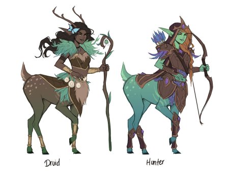 Дриада Warcraft