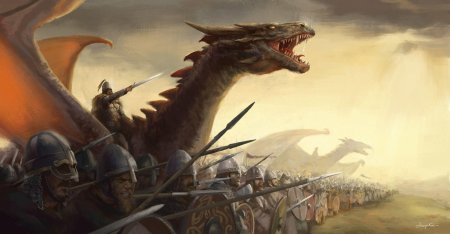 Ланселот рыцарь против дракона