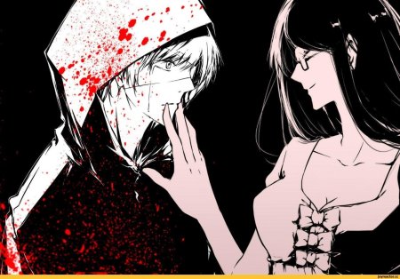 Ризе Камиширо и Канеки Кен