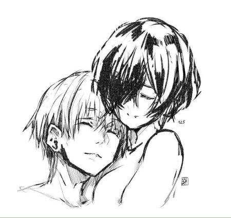 Токийский гуль Тоука и Канеки Манга