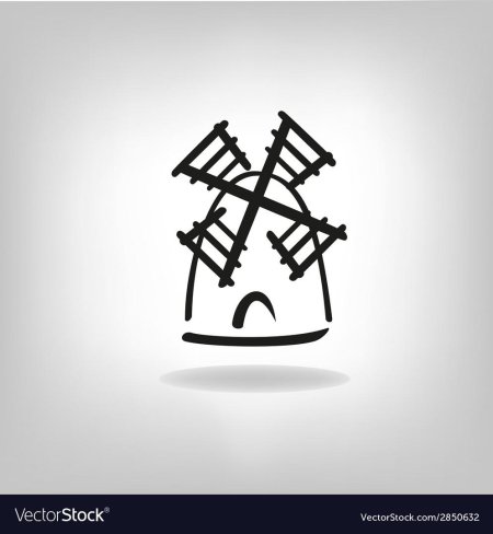 Мельница вектор