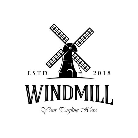 Мельница логотип