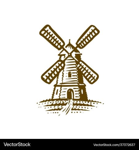 Мельница логотип