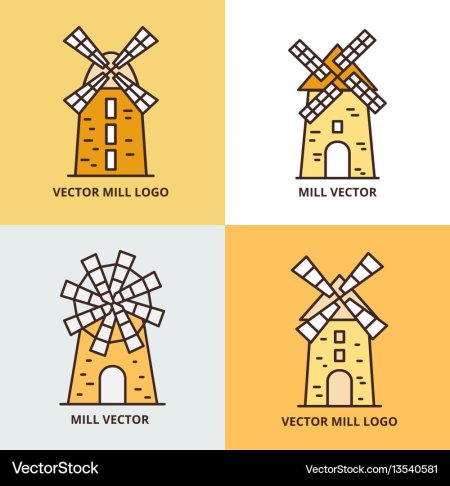 Мельница логотип