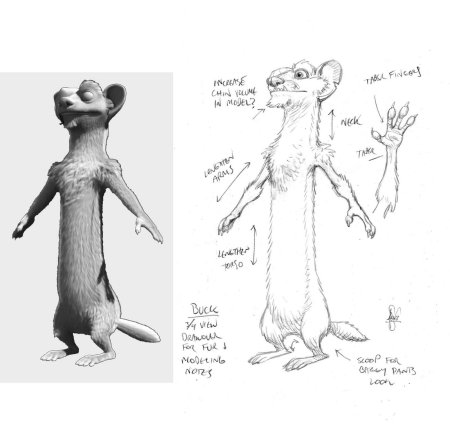 Ледниковый период концепт арт