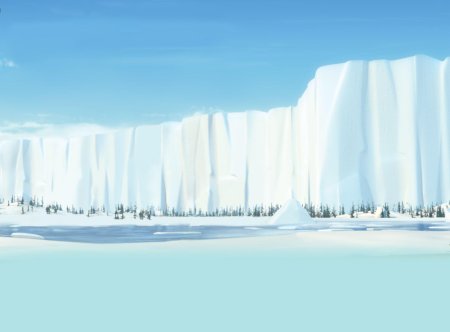 Ледниковый период пейзаж