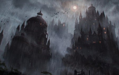 Готика замок Дракулы