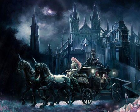 Красивые кареты арт