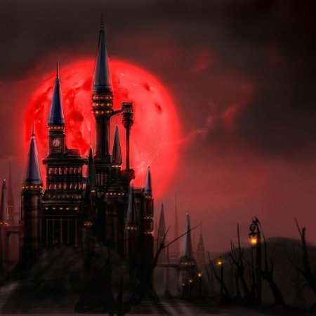 Замок Дракулы арт