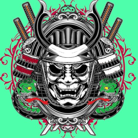 Маска Ронина самурая