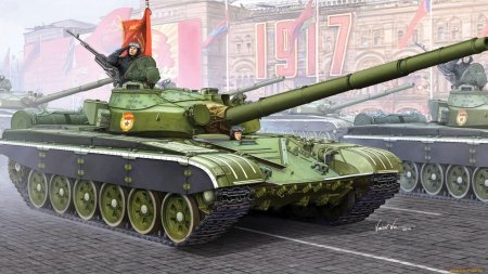 Сборная модель Russian t-72b MBT