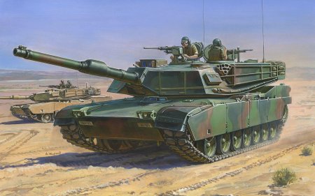 Танк Абрамс м1а1