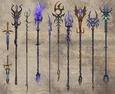 Посох хаоса вархаммер