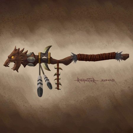 Посох друида wow