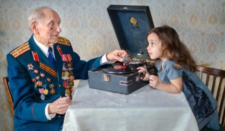 Ветераны и дети