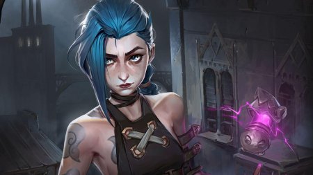 Джинкс league of legends аркейн