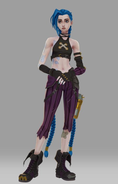 Джинкс аркейн моделька